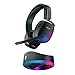 Roccat Syn Max Air - Kabelloses RGB PC Gaming Headset mit 3D Audio und...