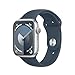 Apple Watch Series 9 (GPS, 45 mm) Smartwatch mit Aluminiumgehäuse in...