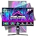 Minifire 27 Zoll WQHD 240Hz Gaming Monitor 1440P-1ms AMD FreeSync 丨DCI-P3...