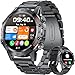 LIGE Smartwatch Herren mit Metallband, 1,39 Zoll Militär Smart Watch mit...